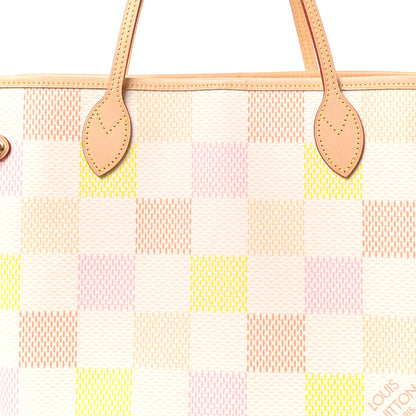 Louis Vuitton Damier Giant Neverfull MM Peach 8 of 11