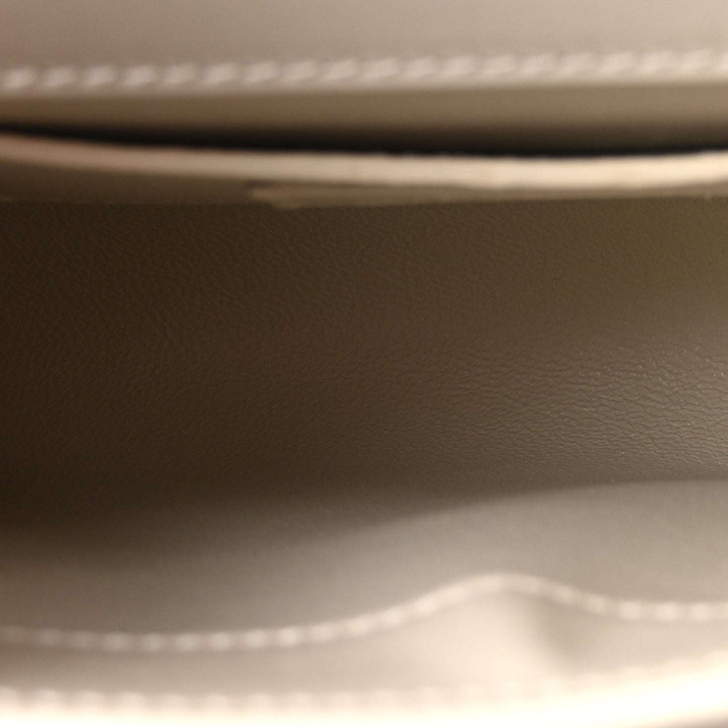 Smooth Calfskin Mini Manhattan Shoulder Bag Blanc Vintage