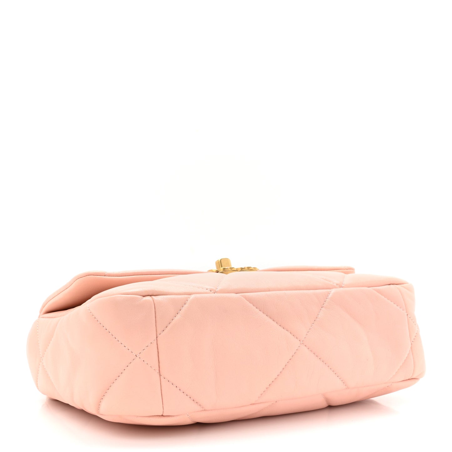 Lambskin Quilted Medium Chanel 19 Flap Pink