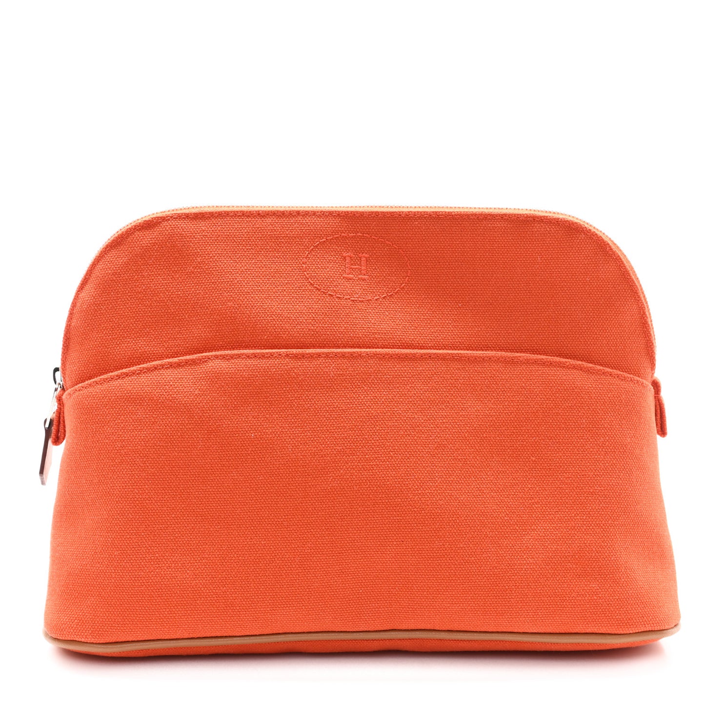 Cotton Canvas Bolide Travel Cosmetic Pouch MM Feu