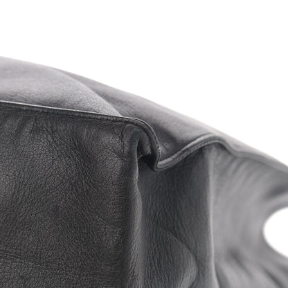 Chanel Lambskin CC Tote Black 11 of 13