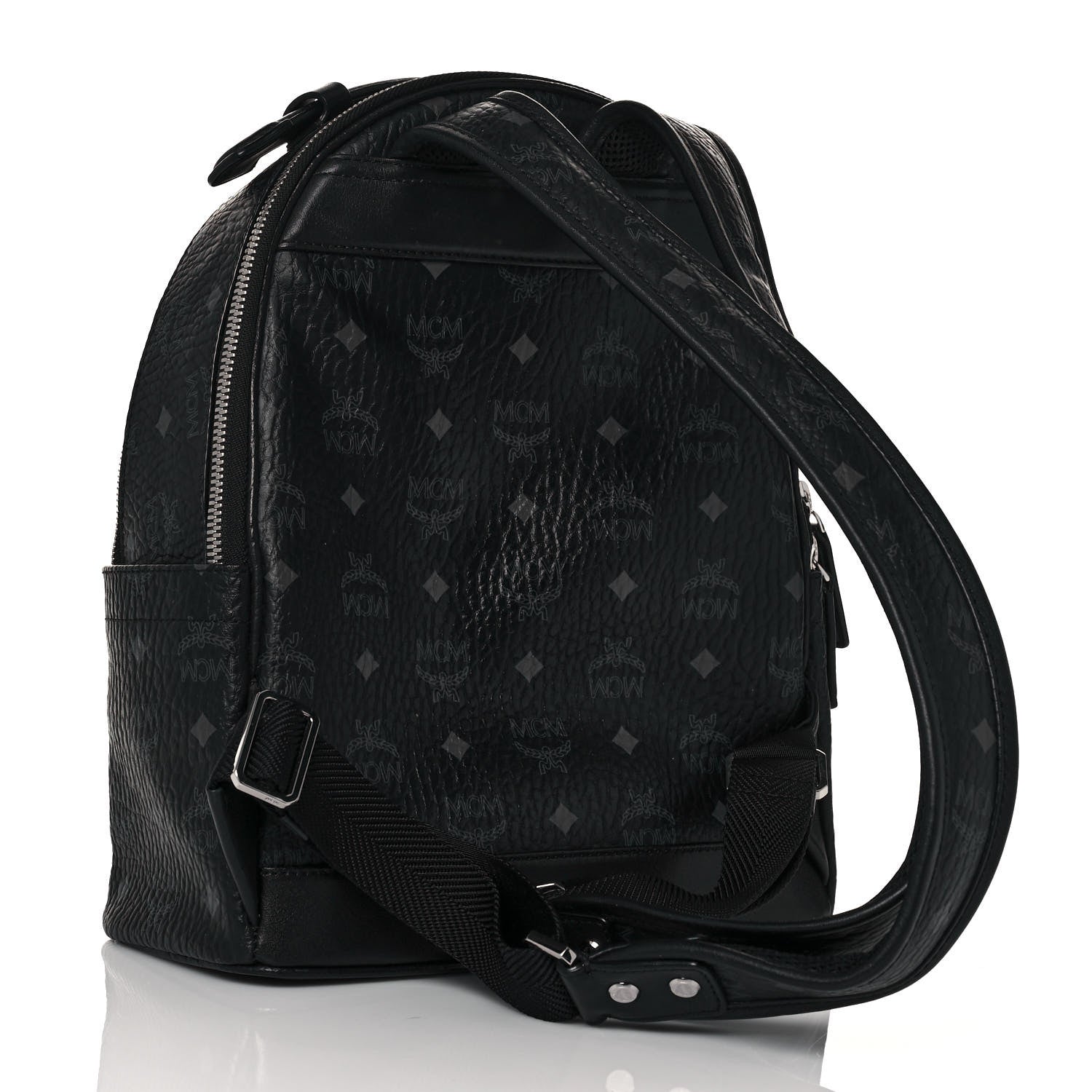 MCM Visetos Stark 32 Backpack Black 2 of 13