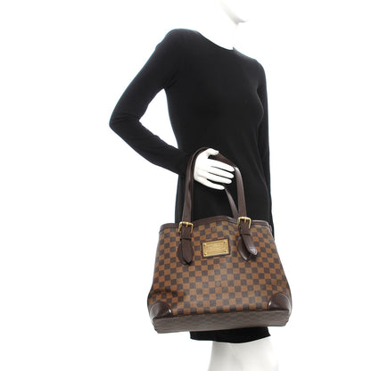 Louis Vuitton Damier Ebene Hampstead MM 2 of 16