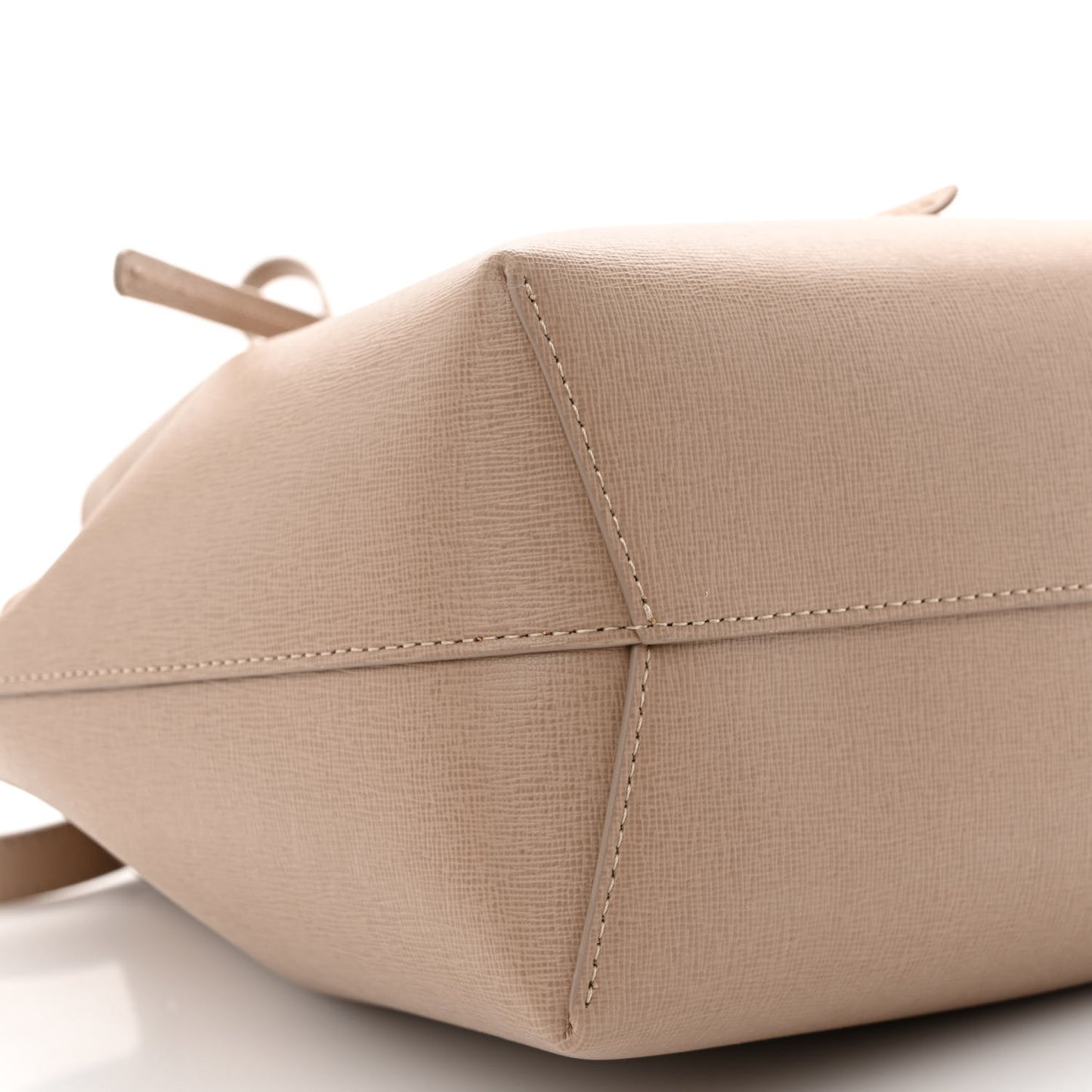 Saffiano Mini Bucket Bag Elefante