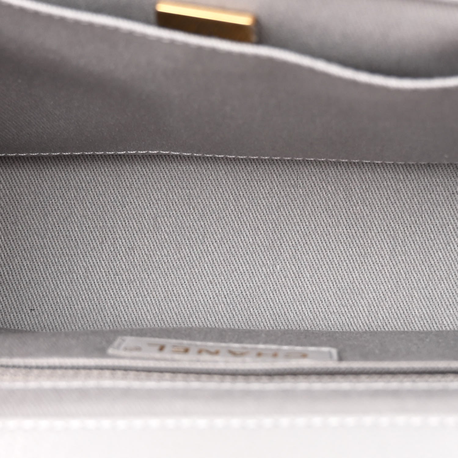 Chanel Caviar Quilted Small Business Affinity Flap Grey 5 of 11