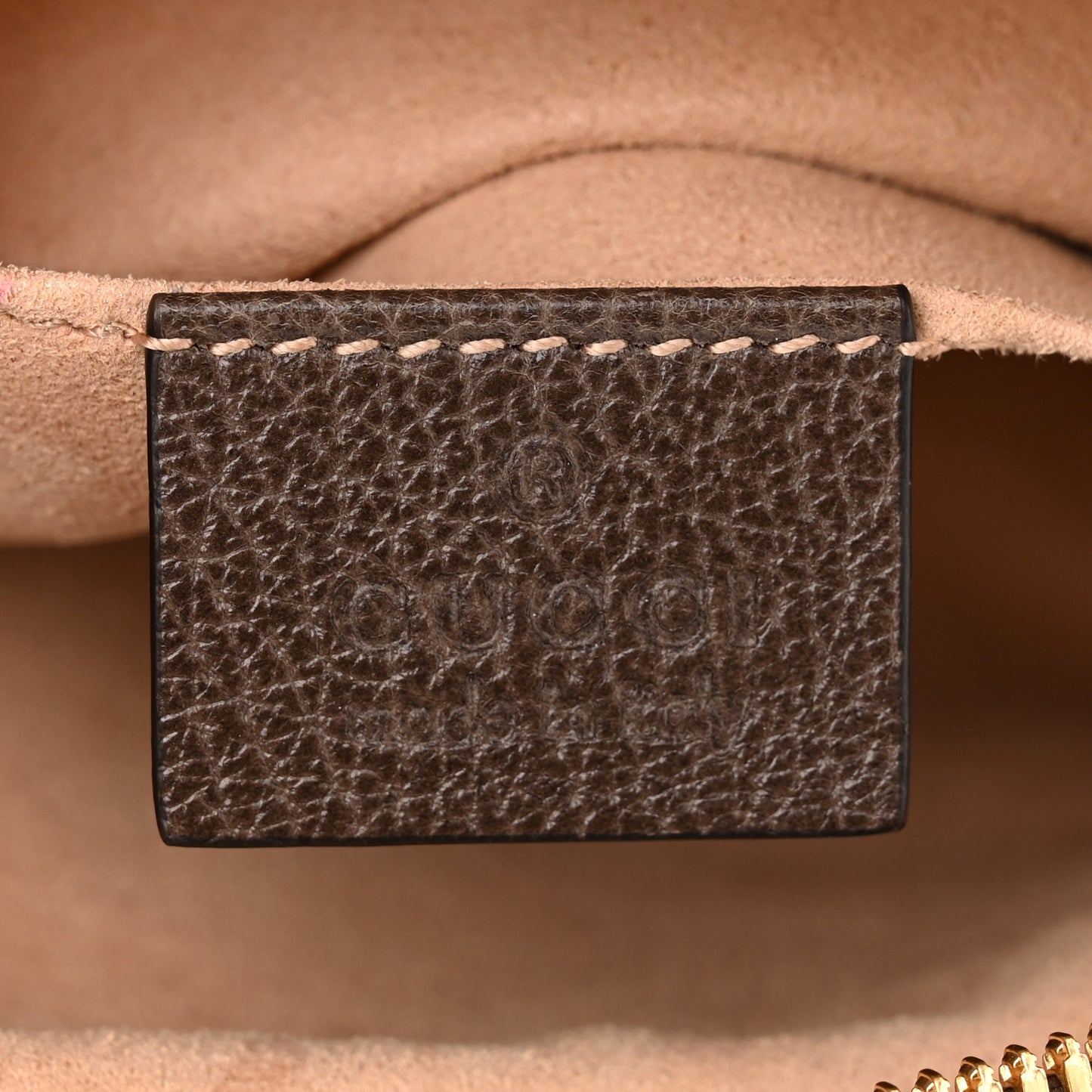 GG Supreme Monogram Web Small Ophidia Belt Bag 85 34 Dark Brown