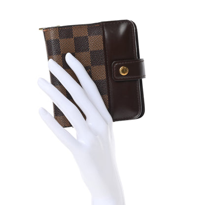 Louis Vuitton Damier Ebene Zippe Zipped Compact Wallet 2 of 12
