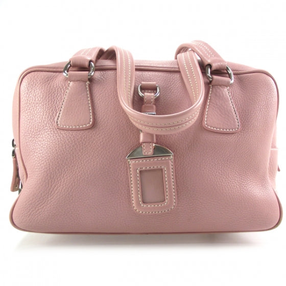 Vitello Daino Bauletto Rosa