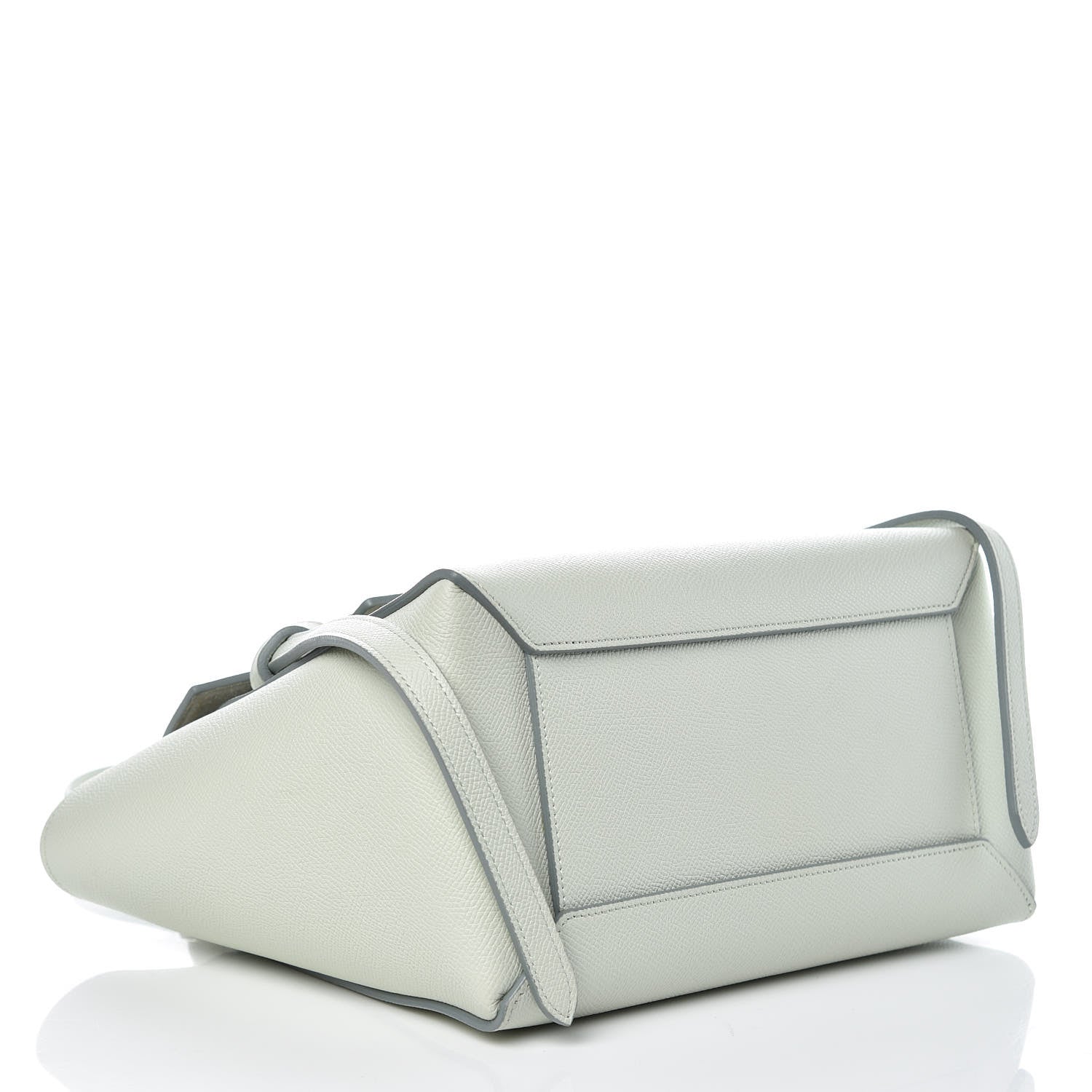 Celine Grained Calfskin Micro Belt Bag Baby Blue 4 of 9