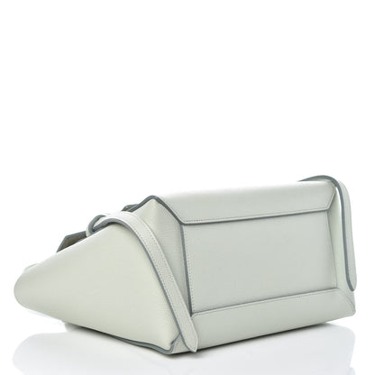 Celine Grained Calfskin Micro Belt Bag Baby Blue 4 of 9