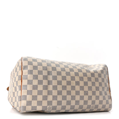 Louis Vuitton Damier Azur Speedy 35 4 of 9