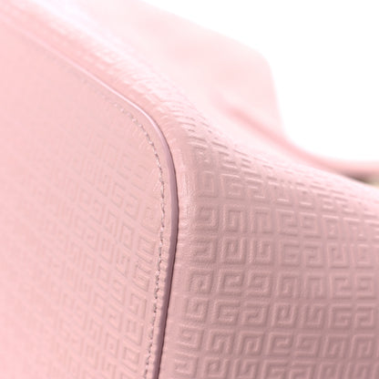 Givenchy Calfskin Logo Embossed Wing Shopper Tote Blush Pink 11 of 14