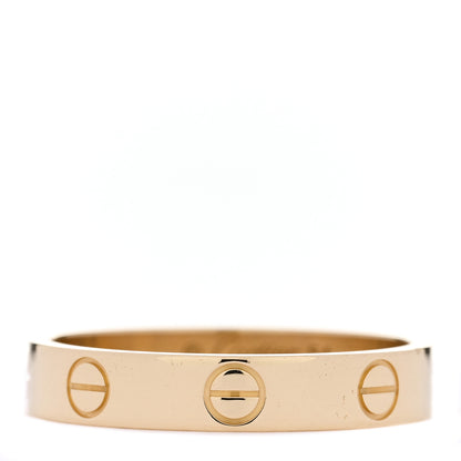 Cartier 18K Yellow Gold 3.5mm LOVE Wedding Band Ring 54 7 1 of 6