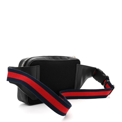 Gucci Soft GG Supreme Monogram Web Belt Bag Black Grey 3 of 13