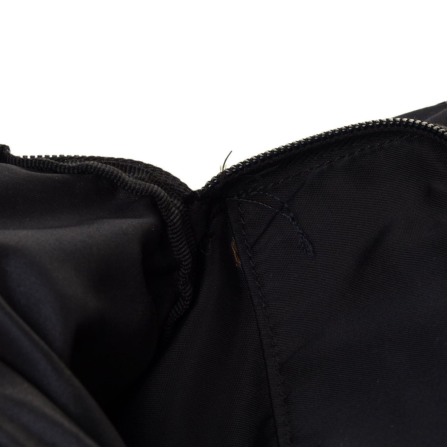 Prada Nylon Vela Messenger Bag Black 11 of 16