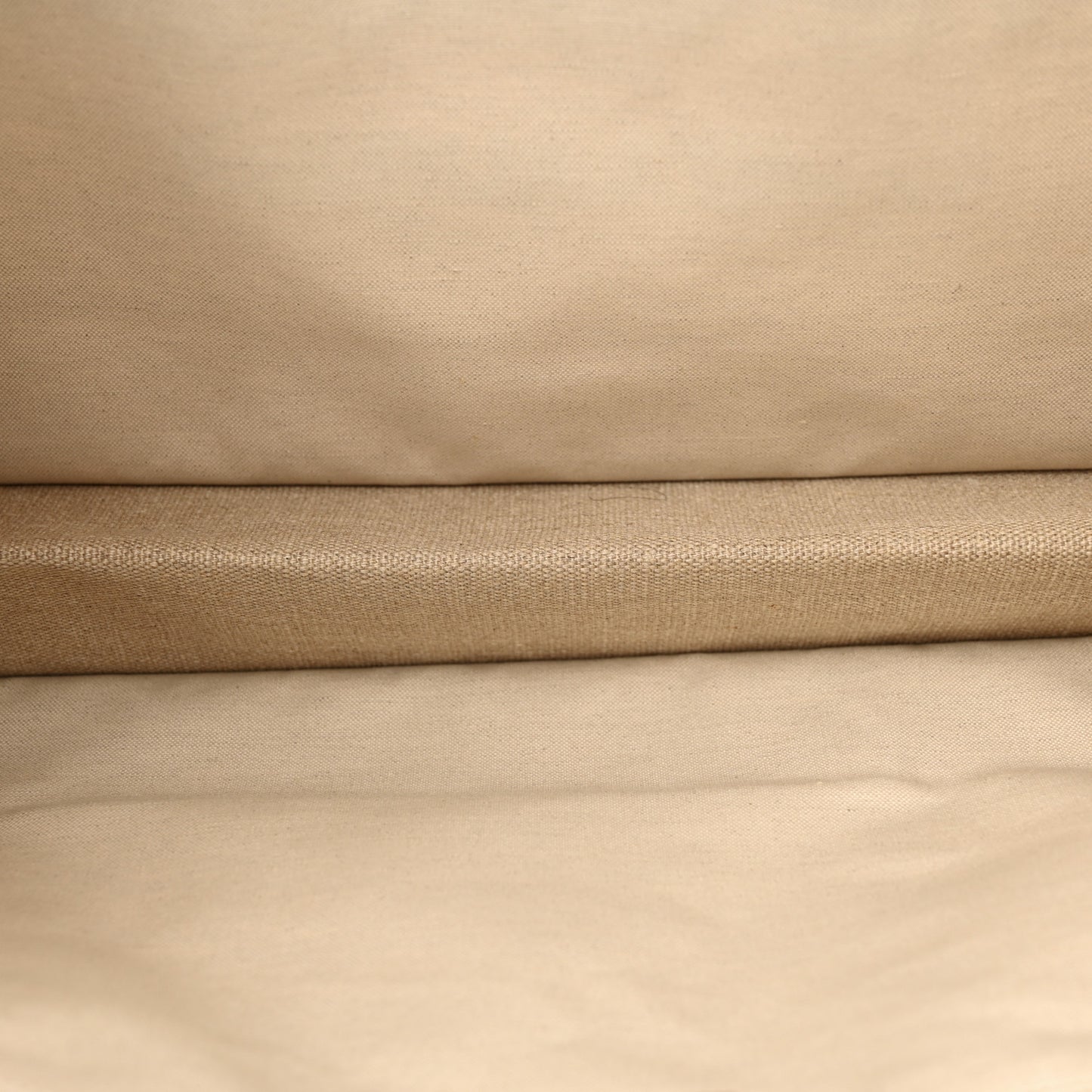 Linen Calfskin Rive Gauche Tote Beige Sea Salt