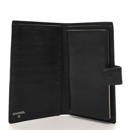Chanel Caviar Timeless CC French Wallet Black 5 of 10