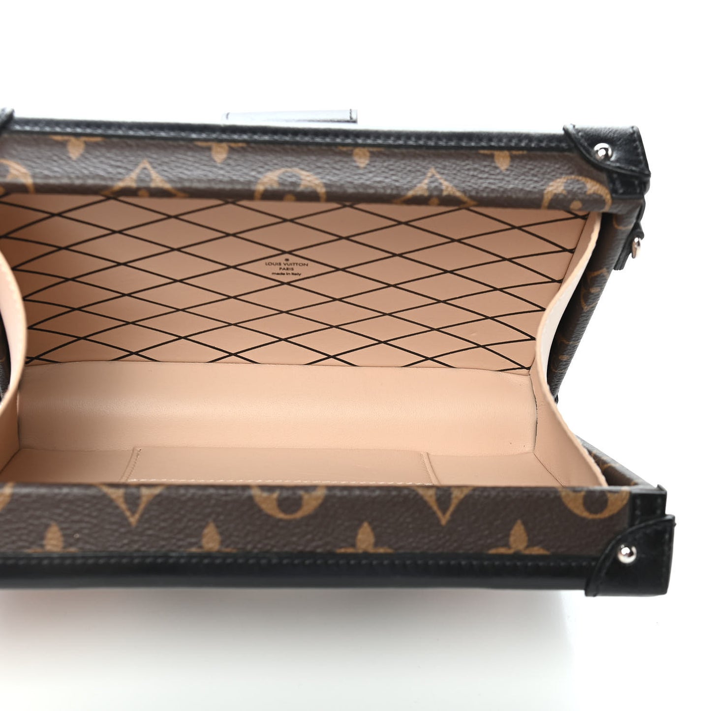 Monogram Leopard Corduroy Petite Malle