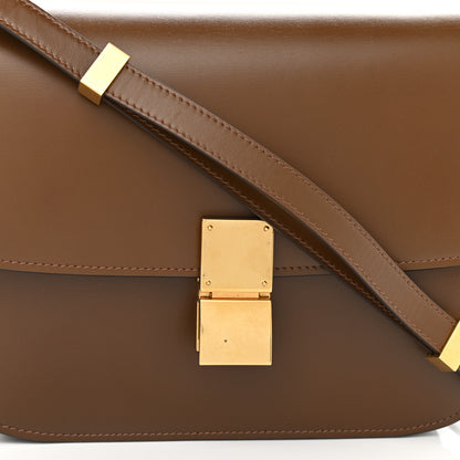 Celine Box Calfskin Medium Classic Box Flap Bag Camel 8 of 10