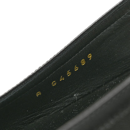 Chanel Lambskin Grosgrain Bow Cap Toe CC Slingback Flats 40 Black 9 of 10