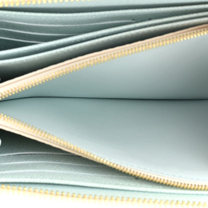 Louis Vuitton Damierlicious Zippy Wallet Pistachio Green 7 of 12