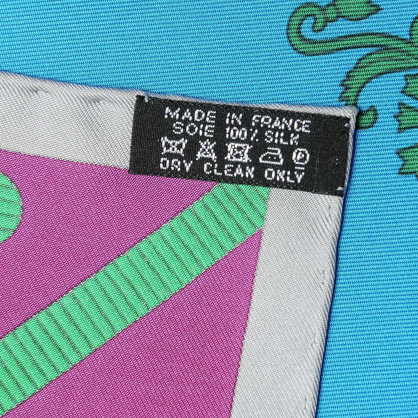 Silk Balade En Berline Scarf 90 Mastic Vert Juane