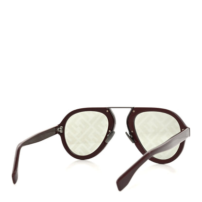 Fendi Acetate FF Aviator Sunglasses FF M0104/S Brown 4 of 7