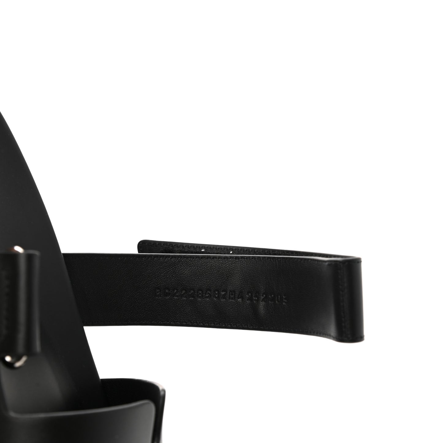 Calfskin Mens Chypre Sandals 42.5 Black