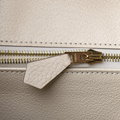 Hermes Taurillon Clemence Birkin 25 Craie 19 of 33