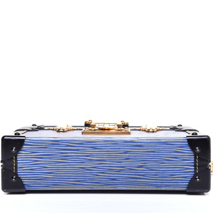 Louis Vuitton Epi Petite Malle Denim Light 9 of 10
