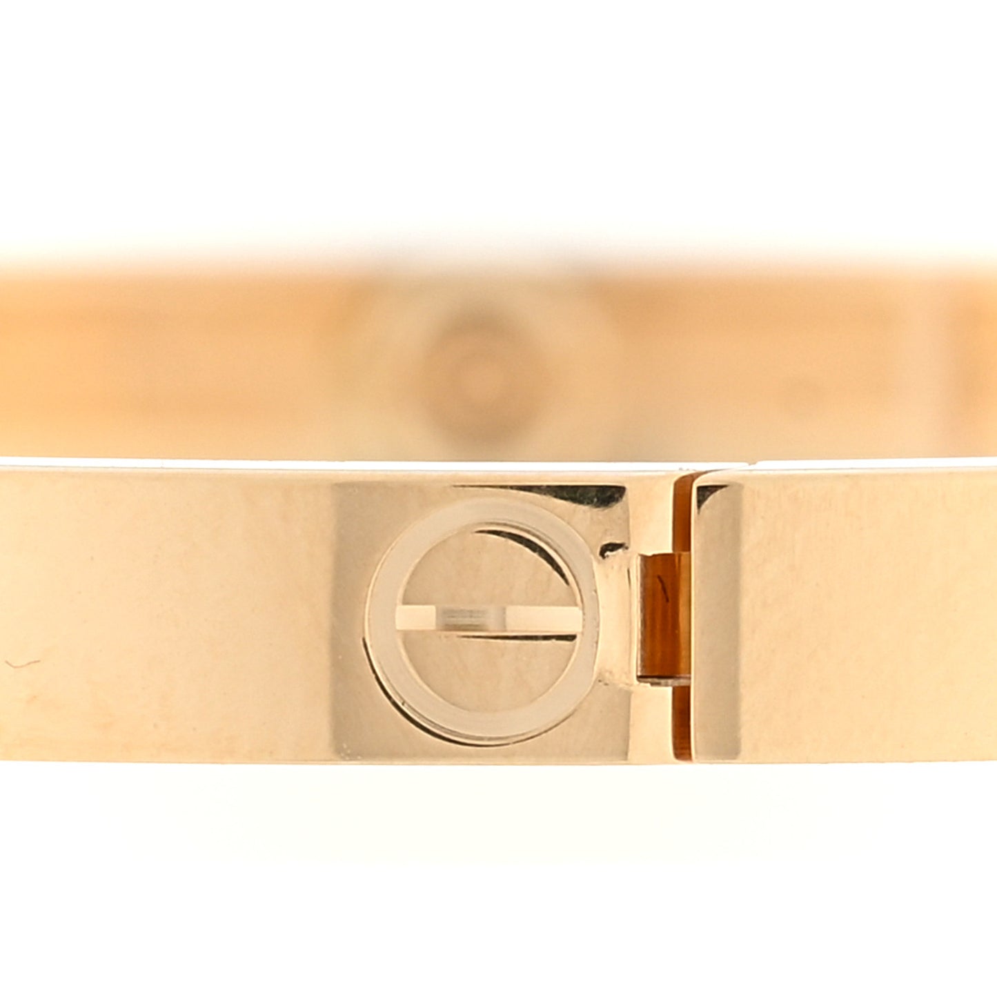 18K Yellow Gold Small LOVE Bracelet 17
