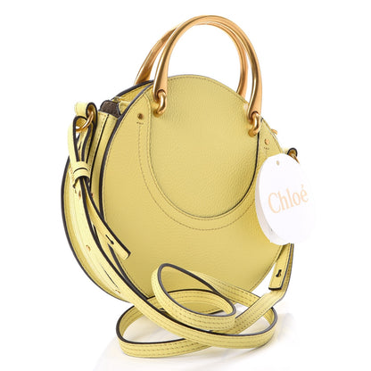Chloe Calfskin Suede Small Pixie Bag Lemonade 3 of 7
