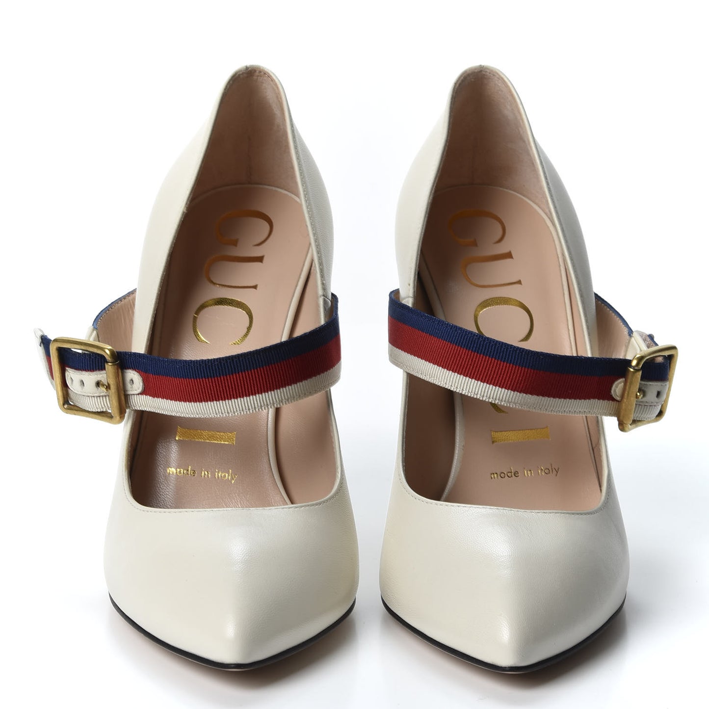 Malaga Kid Sylvie High Heel Pumps 36 White