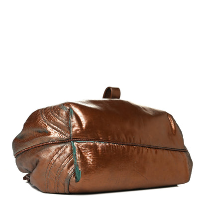 Fendi Nappa Fortuny Hologram Spy Tobacco Oro Ambrato 4 of 13