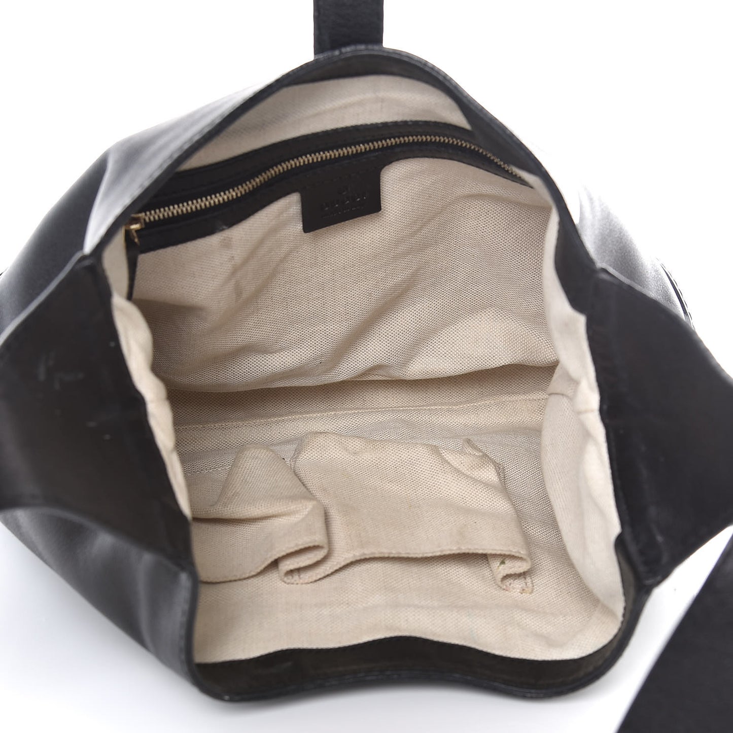 Calfskin Medium Jackie Shoulder Bag Black