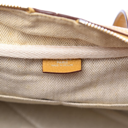 Hermes Taurillon Clemence Victoria II 35 Curry 6 of 12