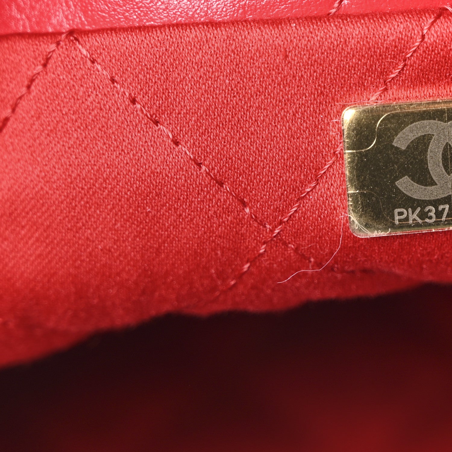 Chanel Shiny Calfskin Quilted Chanel 22 Red 8 of 11