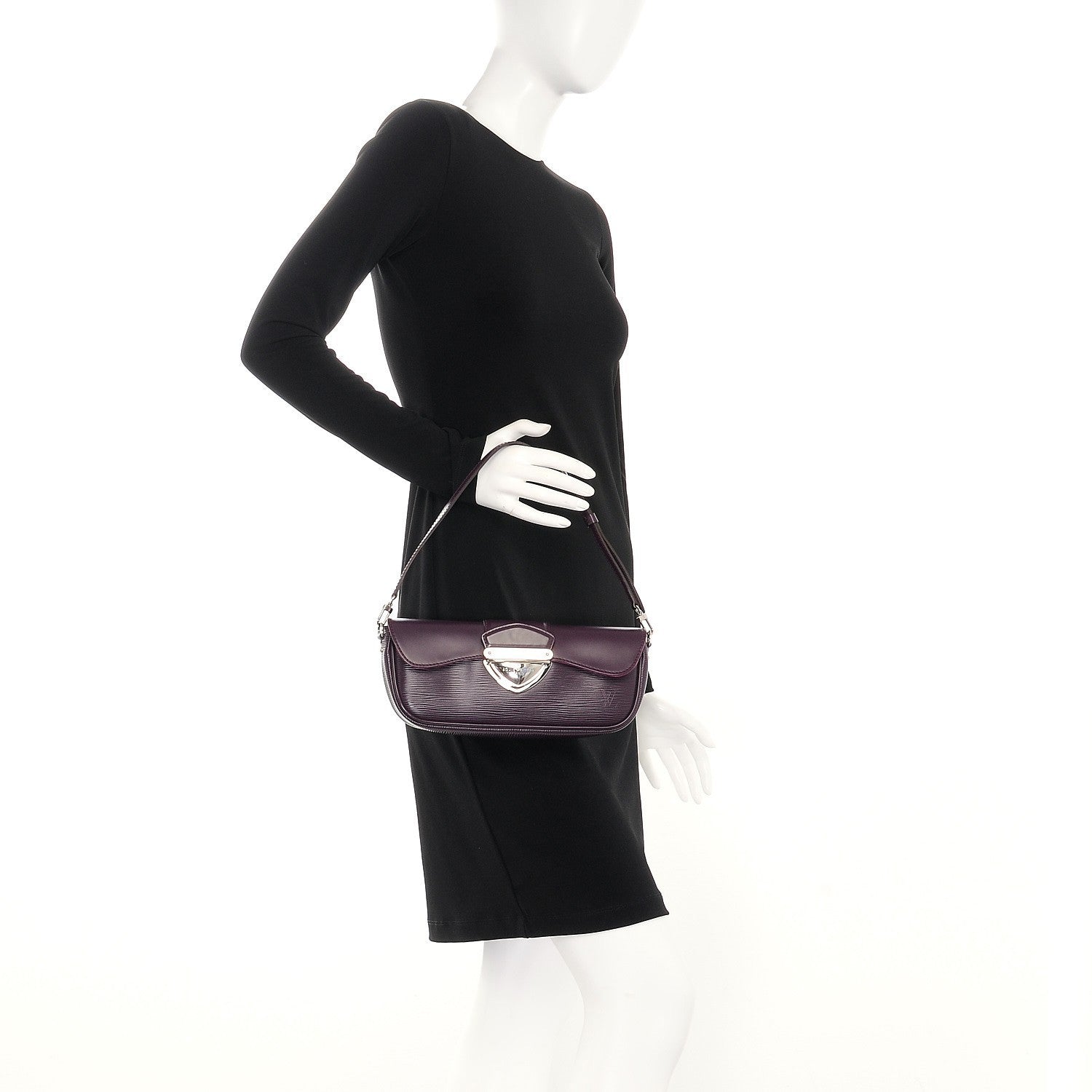 Louis Vuitton Epi Montaigne Clutch Cassis 2 of 6