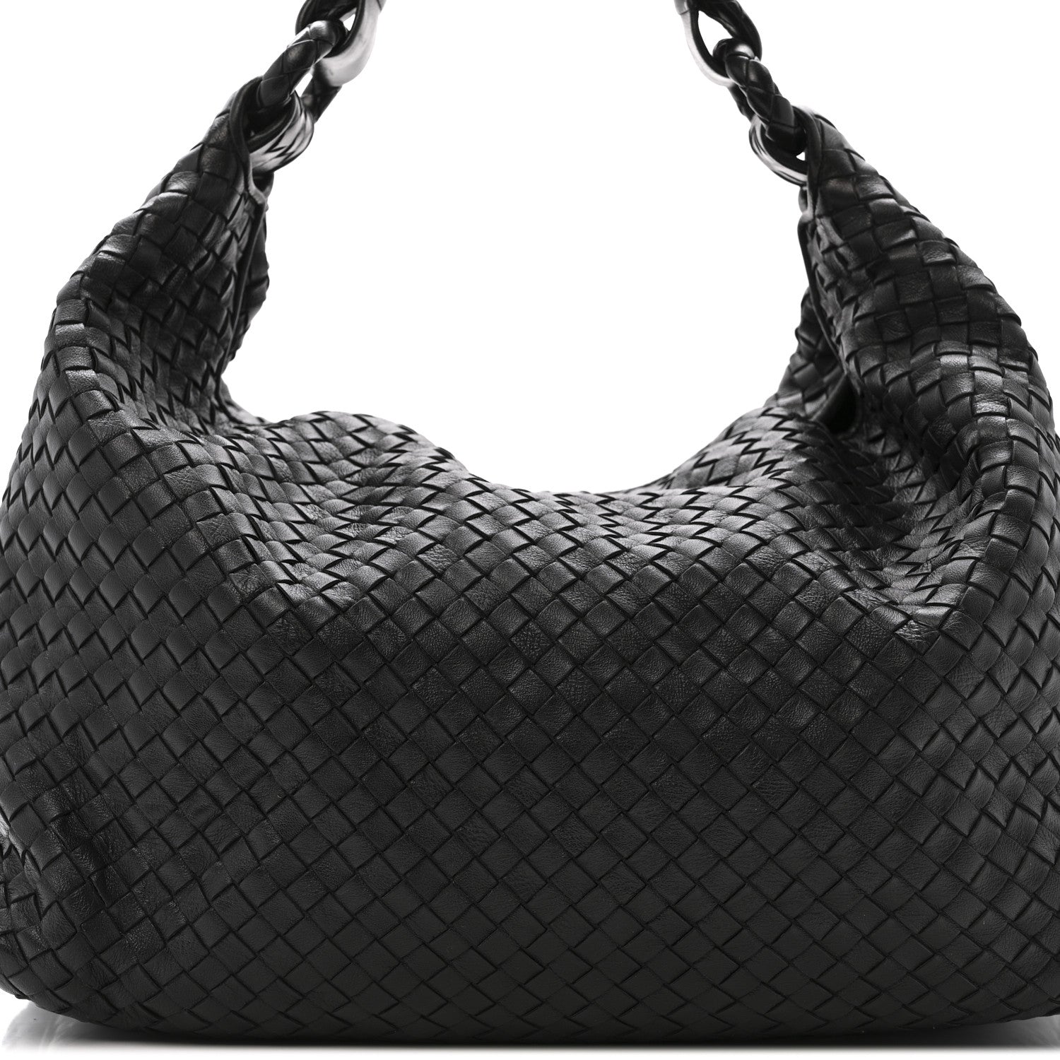Bottega Veneta Nappa Intrecciato Sloane Hobo Black 8 of 14