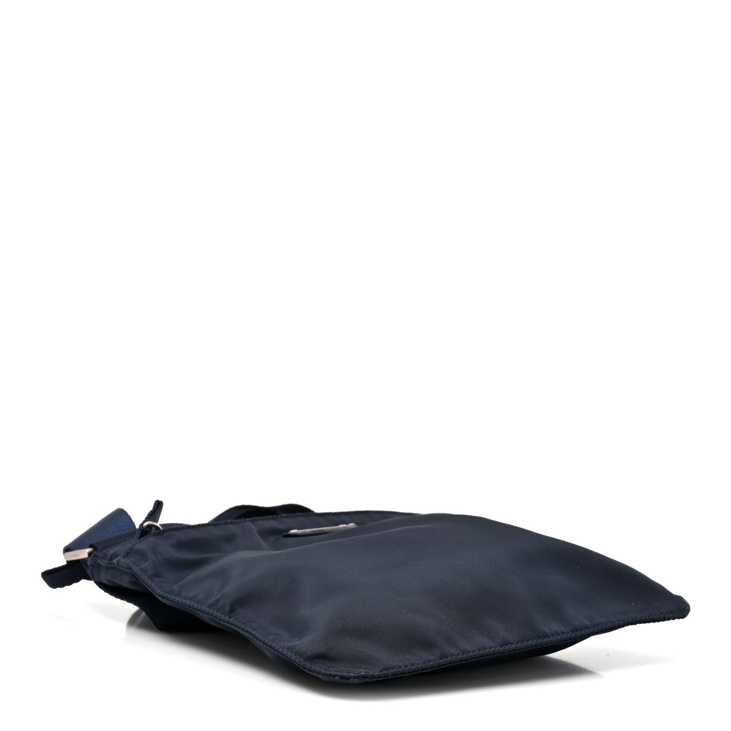 Prada Nylon Small Flat Messenger Bag Baltico 4 of 9