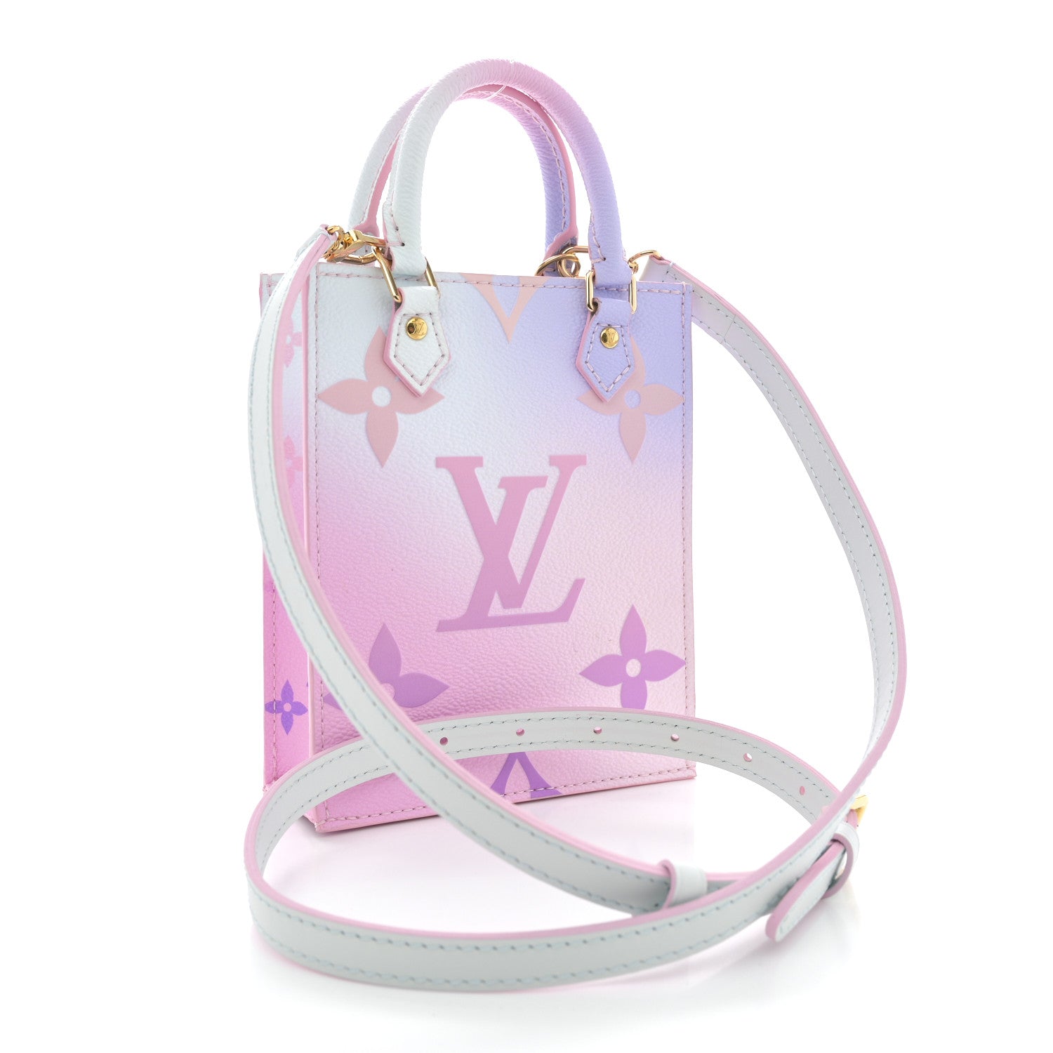 Louis Vuitton Monogram Giant Spring In The City Petit Sac Plat Sunrise Pastel 3 of 11