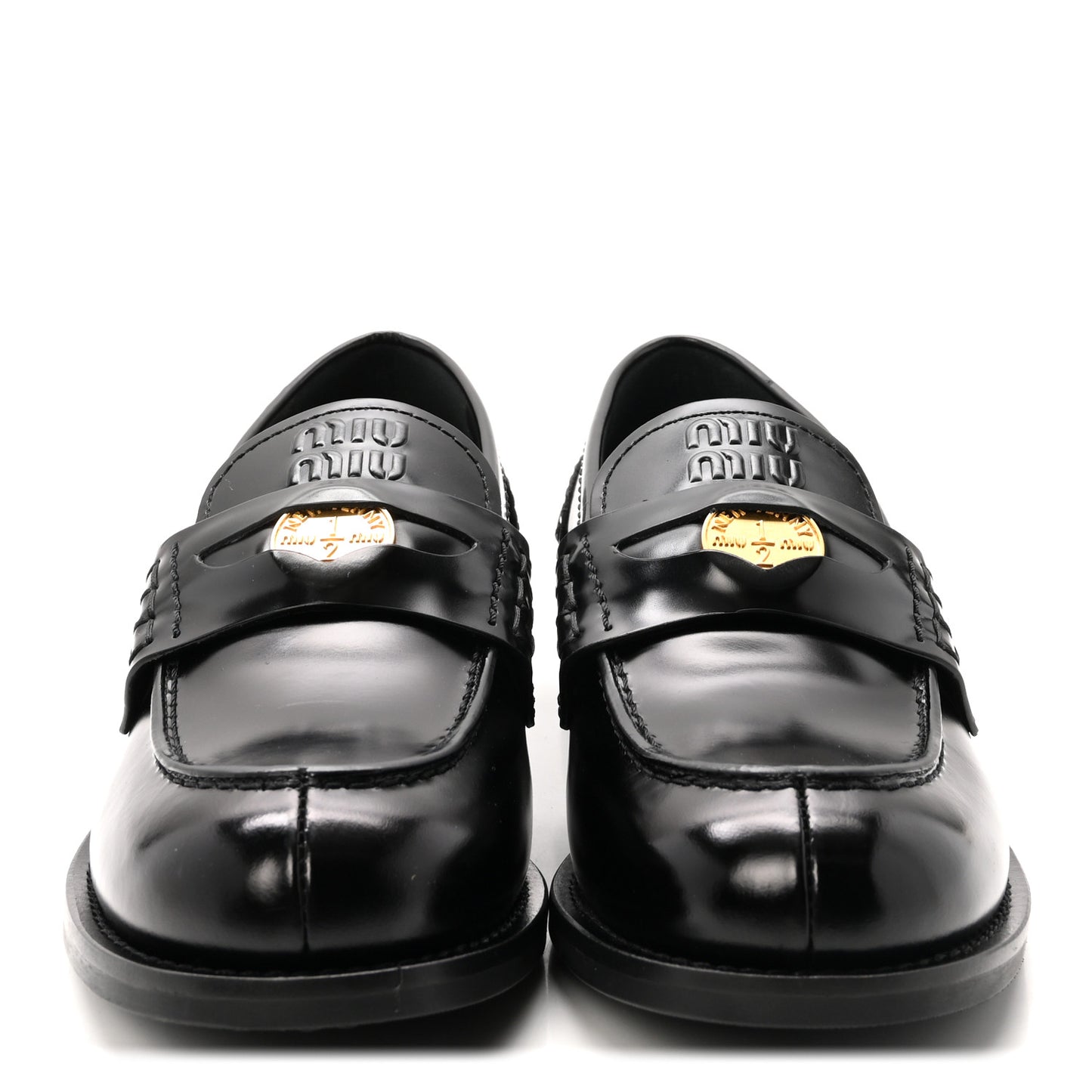 Spazzolato Penny Loafers 37 Black