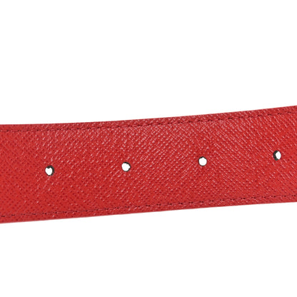 Louis Vuitton Monogram 30mm LV Initiales Reversible Belt 90 36 Coquelicot 3 of 5