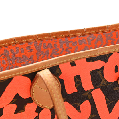 Louis Vuitton Monogram Graffiti Neverfull GM Orange 11 of 11