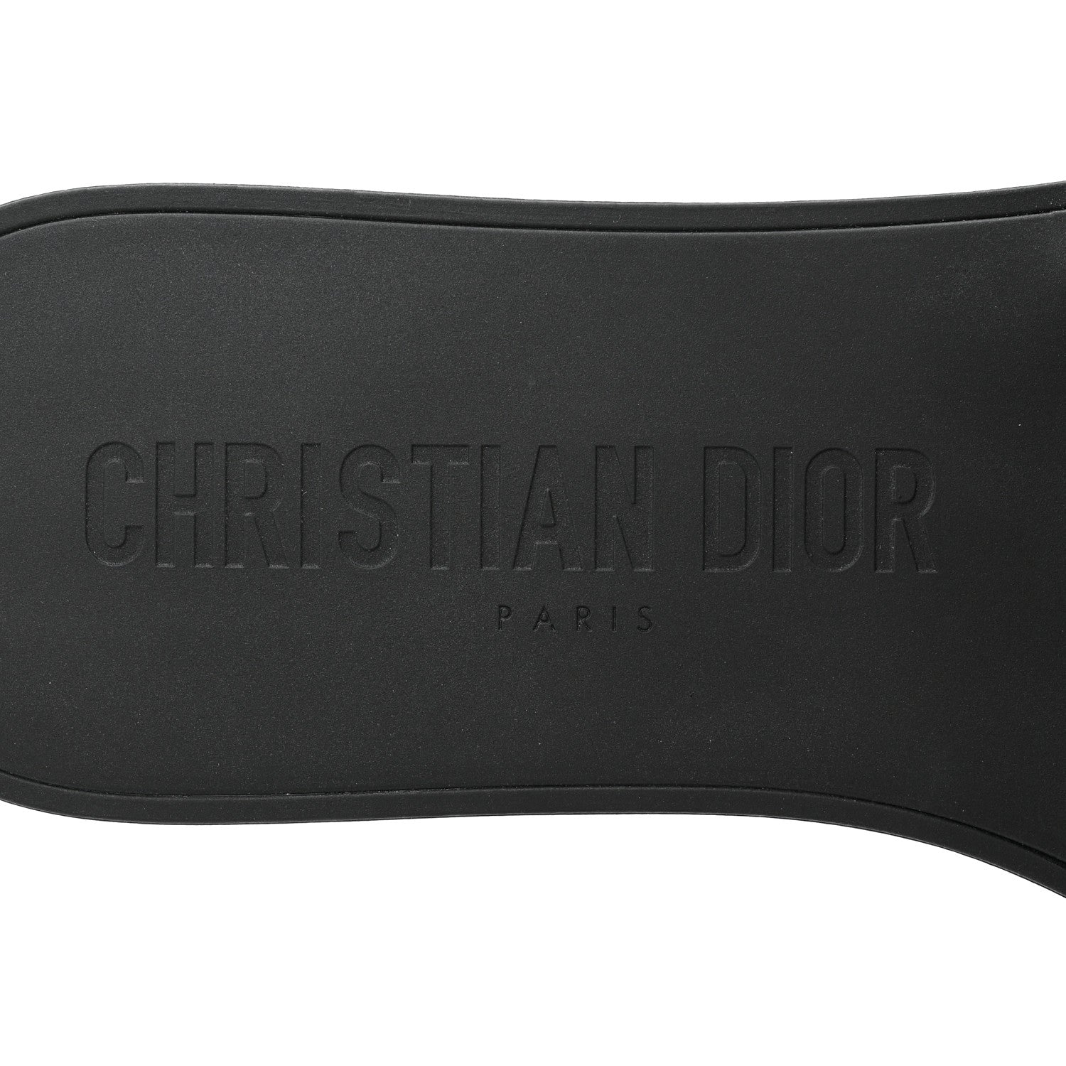 Christian Dior Shiny Technical Fabric Oblique Dio(r)evolution Slide Sandals 37 Black 7 of 9