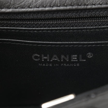 Chanel Aged Calfskin Quilted 2.55 Reissue Mini Flap So Black 6 of 13