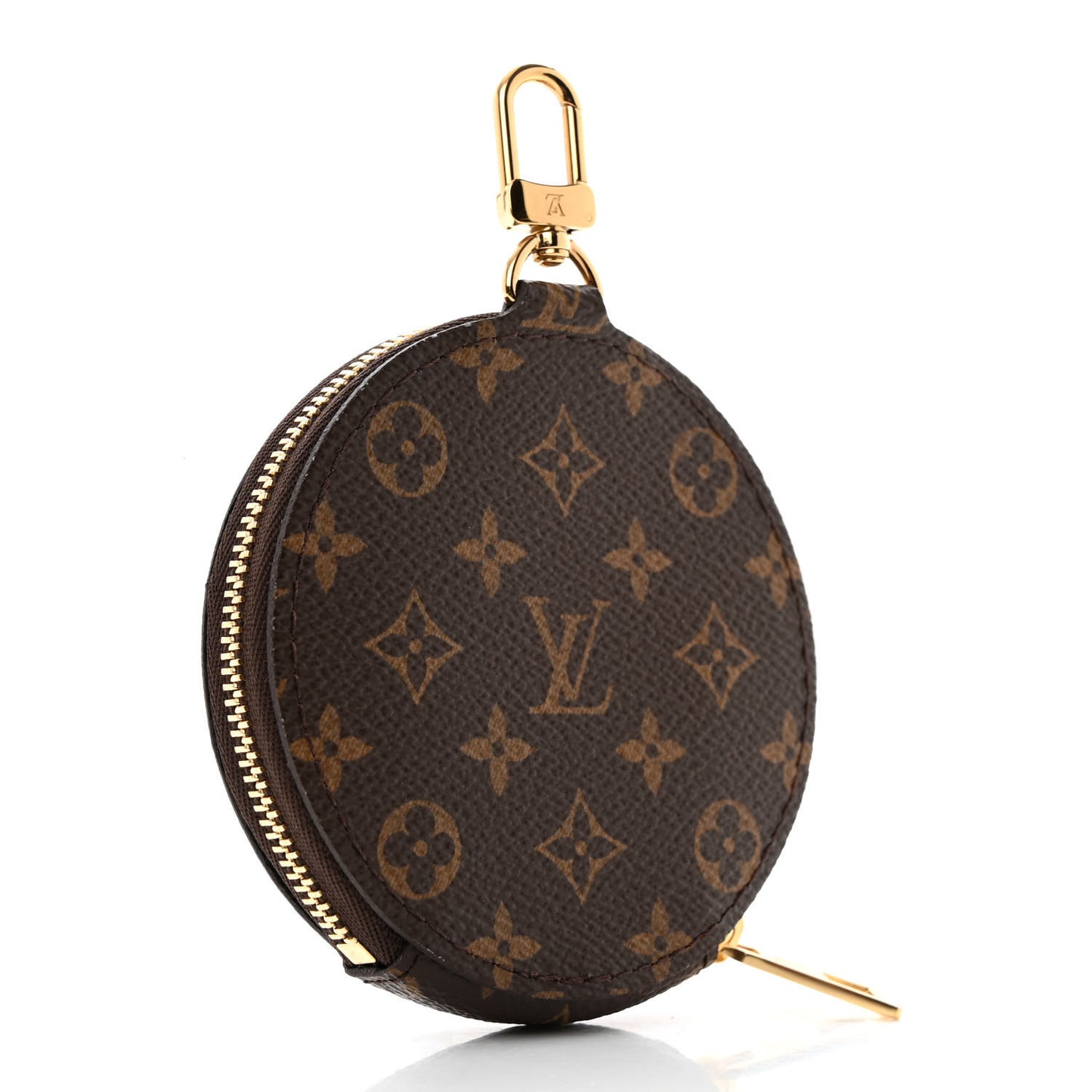 Monogram OnTheGo East West Round Coin Purse Red
