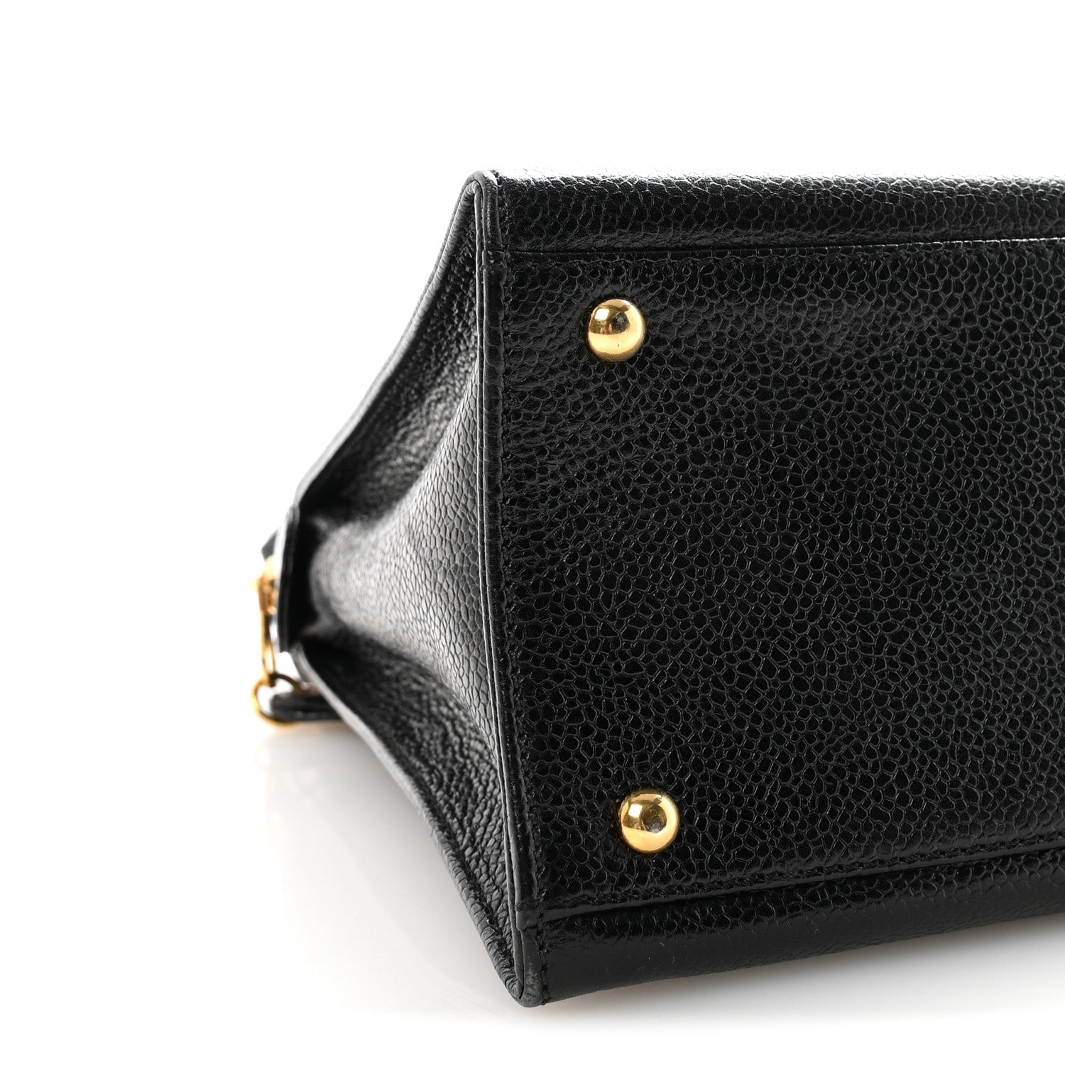 Chanel Caviar Flap Shoulder Bag Black 8 of 9
