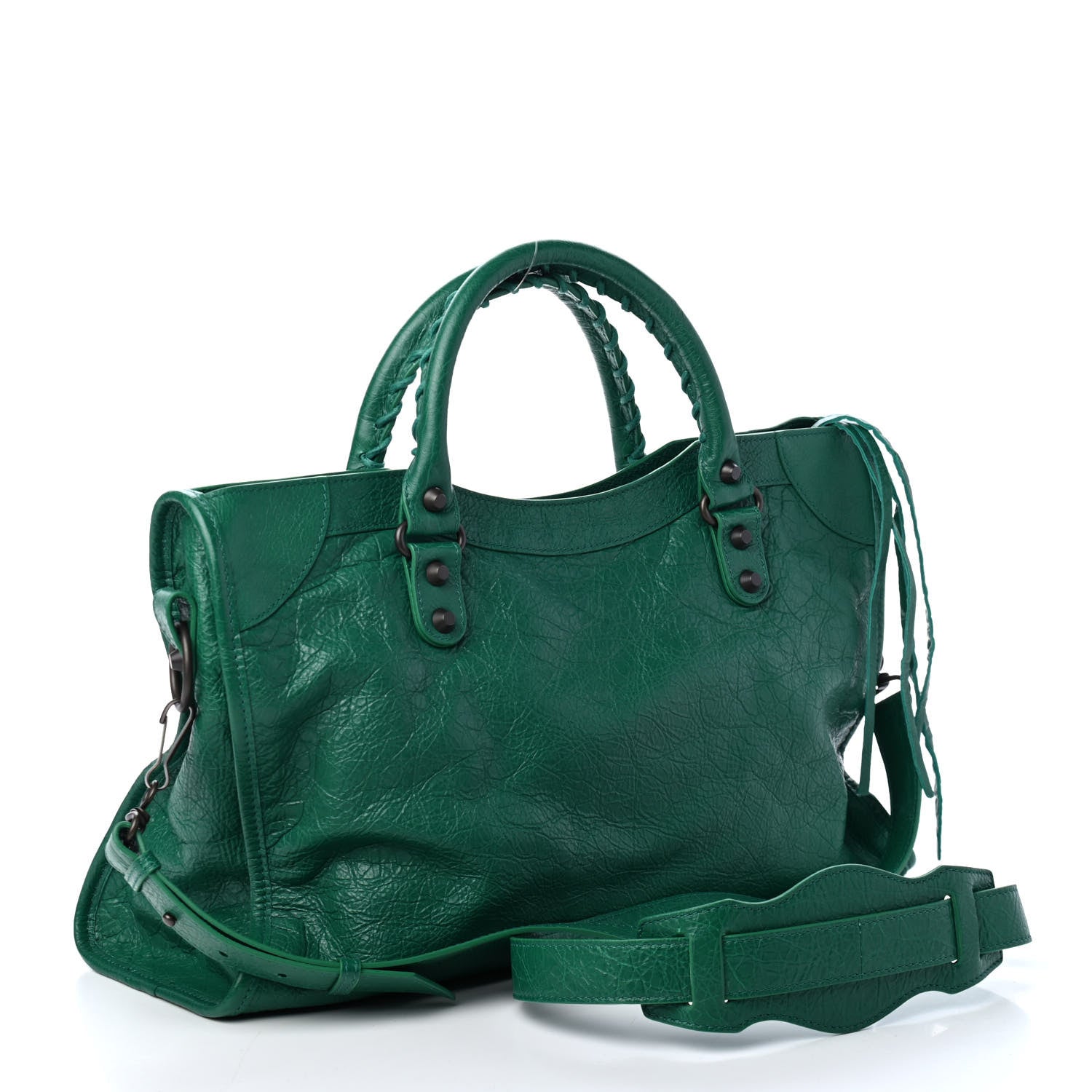 Balenciaga Agneau Classic Hardware City Vert Perroquet 2 of 4