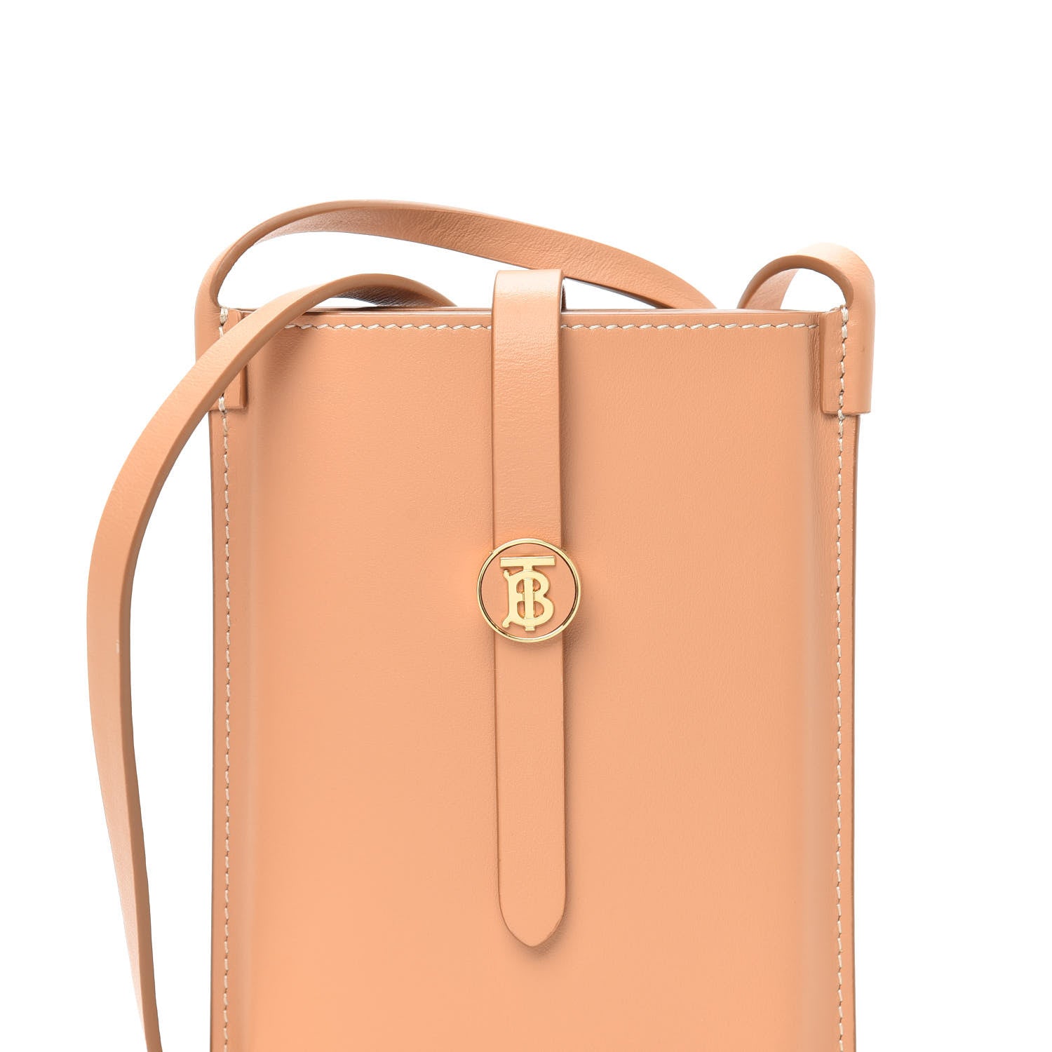 Burberry Calfskin Anne Phone Case With Strap Warm Sand 7 of 9